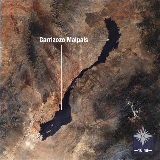 Carrizozo Malpais lava flow