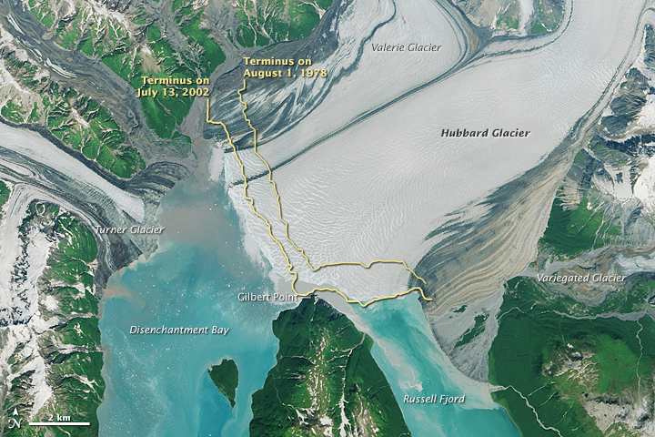 Hubbard Glacier  Alaska