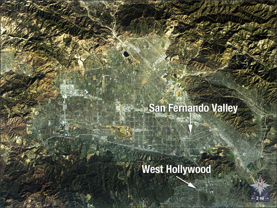 San Fernando valley CA