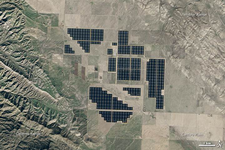 Topaz solar farm California