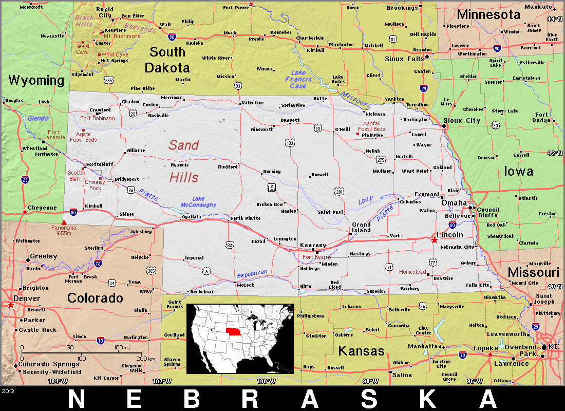 Nebraska topo dark