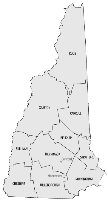 New Hampshire counties
