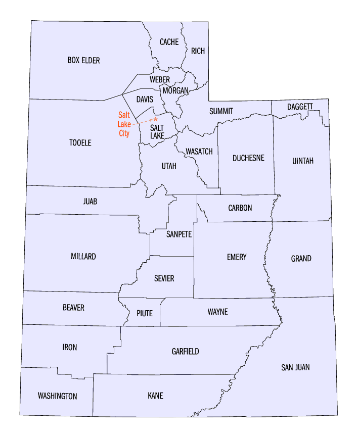 Utah counties