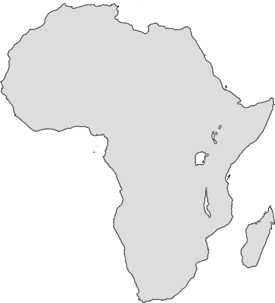 Africa large BW