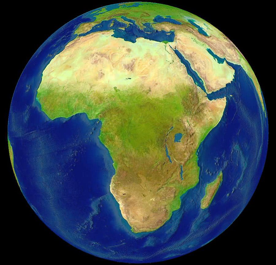Africa terrain