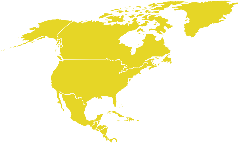 continent North American borders
