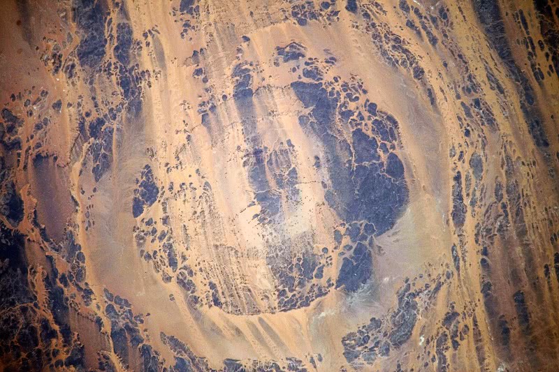 Aorounga Impact Crater Chad