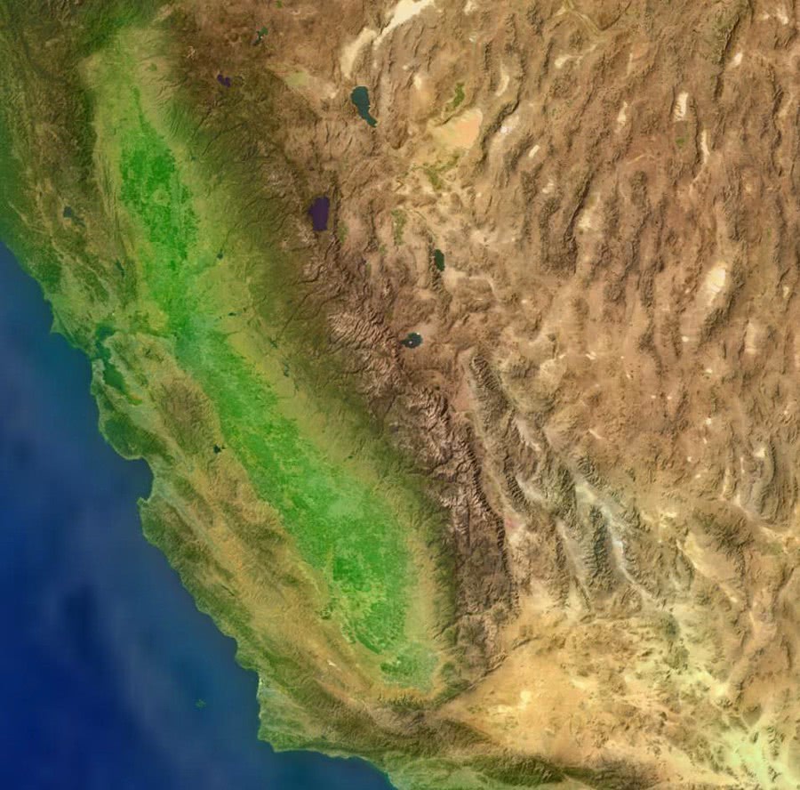 Sierra Nevada surface