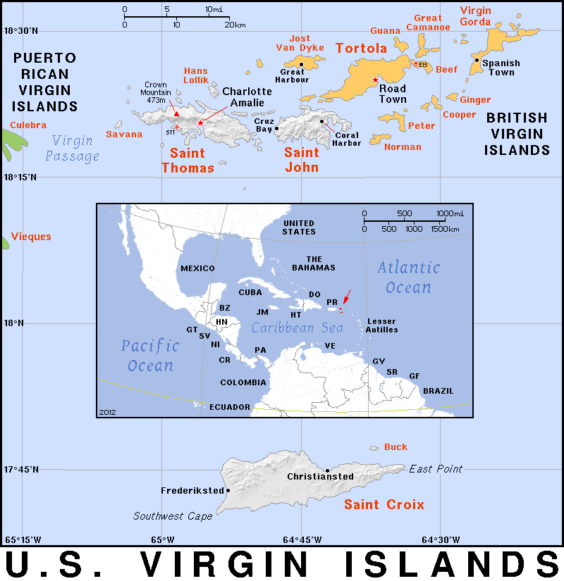 Virgin Islands detailed