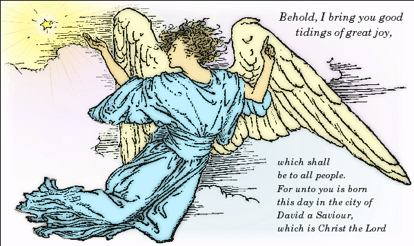 angel tidings of great joy