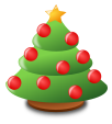 Christmas icon tree