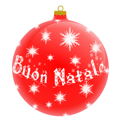 Immagini Natale Html.Buon Natale Italian Holiday Christmas Ornaments Languages Red Buon Natale Italian Png Html