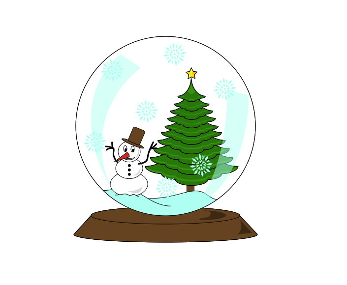 snowman globe