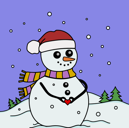 snowman-colour