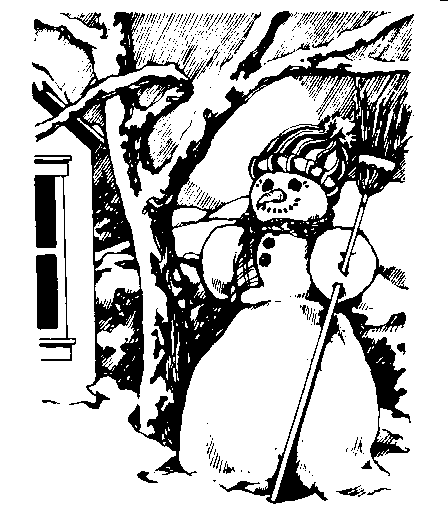 snowman happy