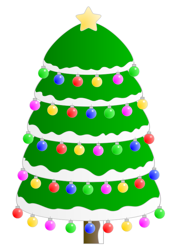 Christmas tree symmetric