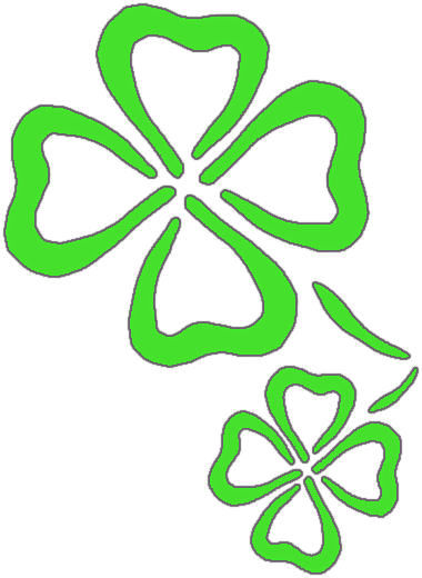 clover outlines