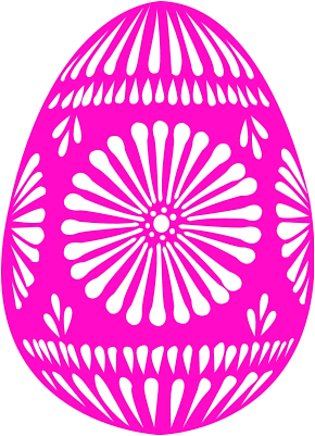 Easter egg pink