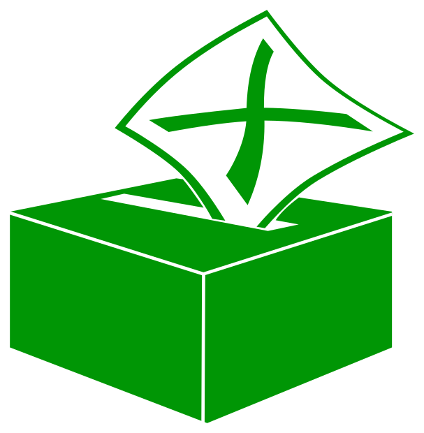 Ballot Box icon green