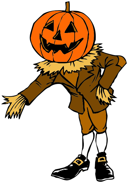 Jack O Lantern scarecrow
