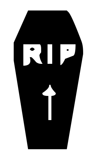 RIP coffin