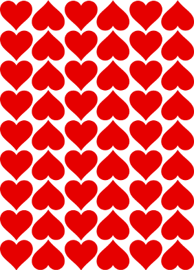 heart tiles