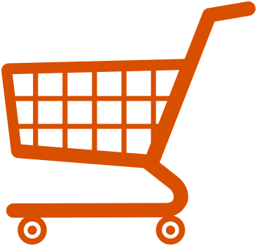 shopping cart orange