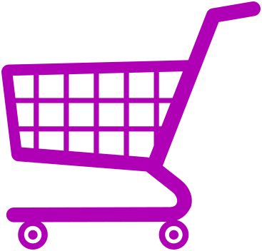 shopping cart purple