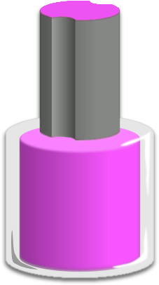 nail polish bottle purple - /household/cosmetics/nail_polish/nail ...