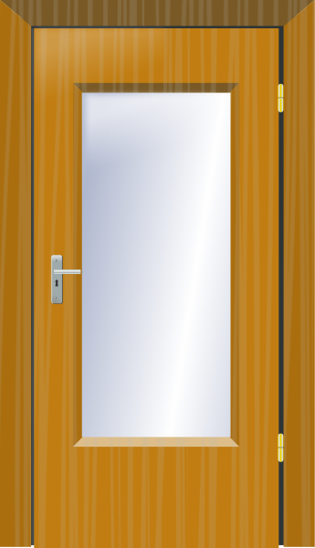 doorway and frame