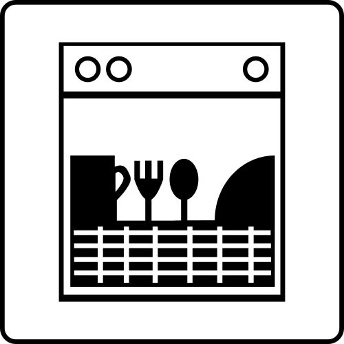 dishwasher sign