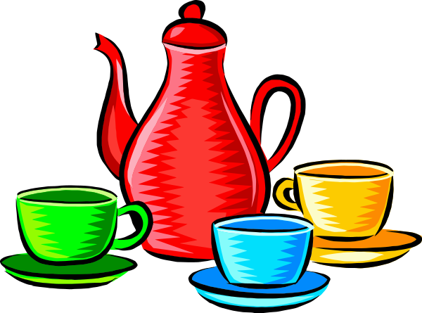 teapot w cups