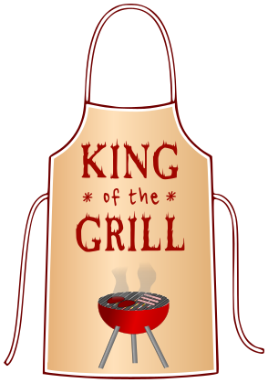 apron king of the grill
