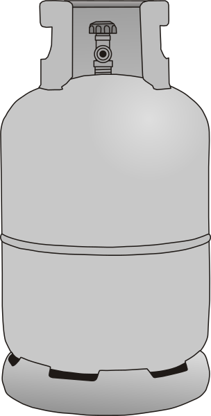 propane gas bottle