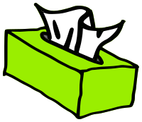 tissue box lime