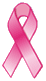 breast cancer awareness small bold ribbon