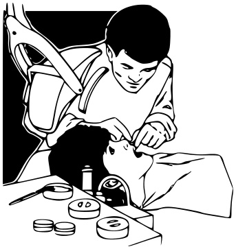 "Dental Work" posted by wpclipart.com Public Domain