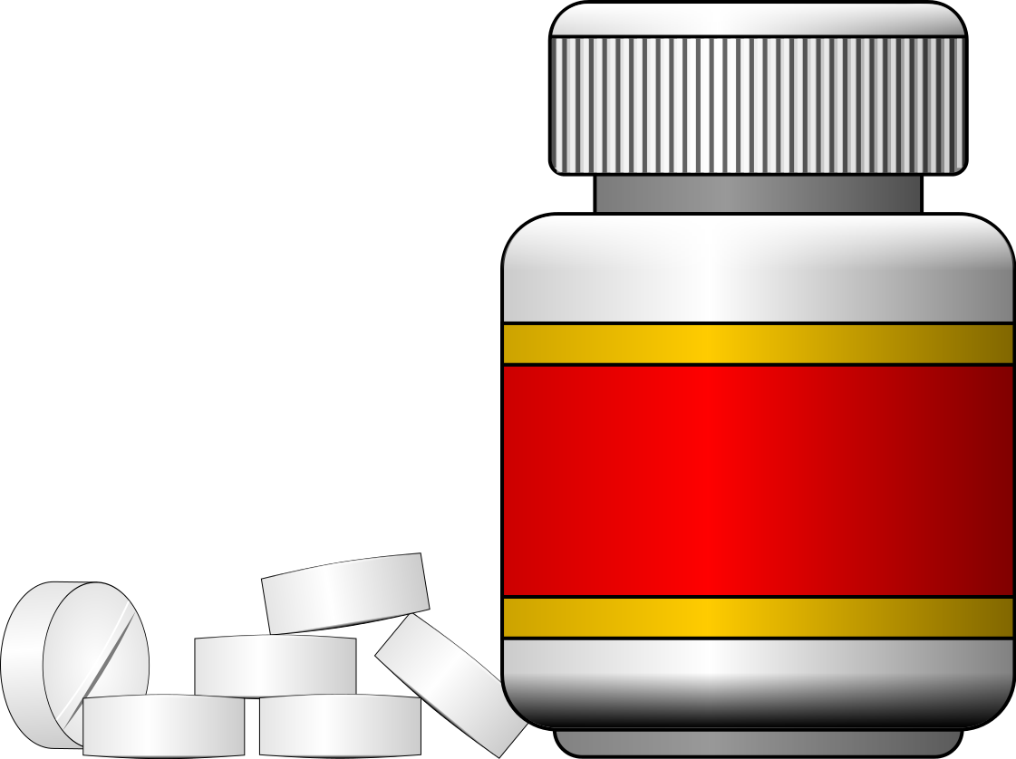 medicine bottle pills
