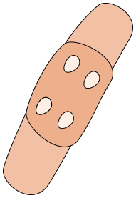 bandage clipart