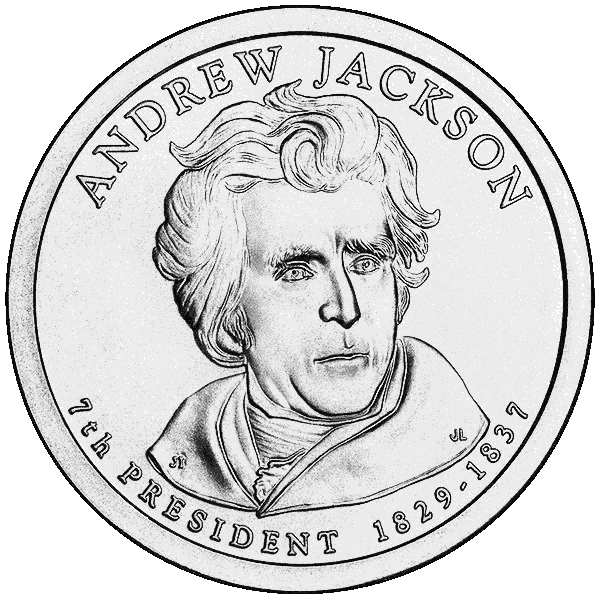 Andrew Jackson dollar Coin