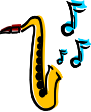 sax with notes