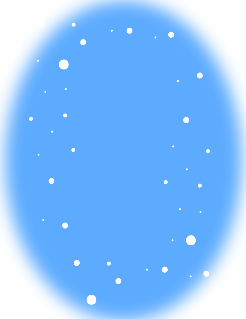 snowy blue background