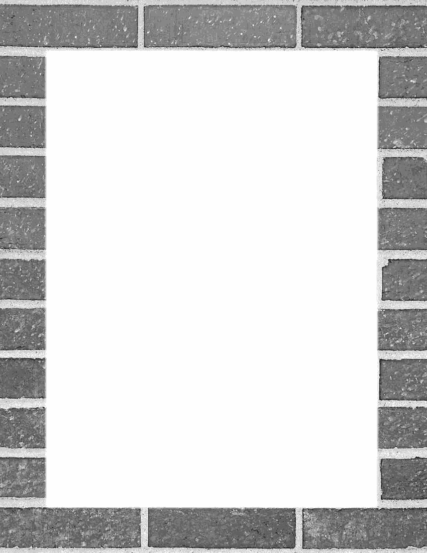 brick wall border