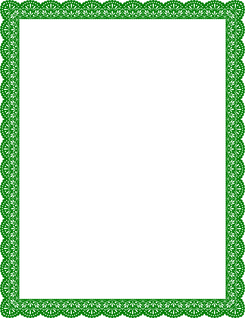certificate-frame green