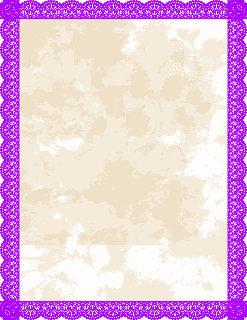 certificate-frame purple textured 2