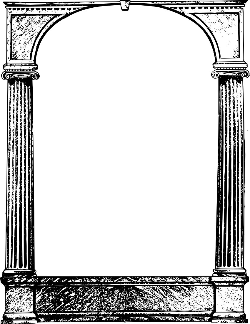 columns arch frame