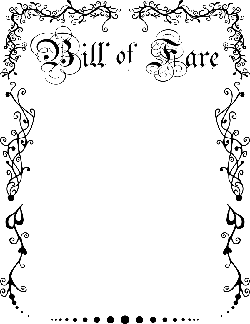 bill of fair