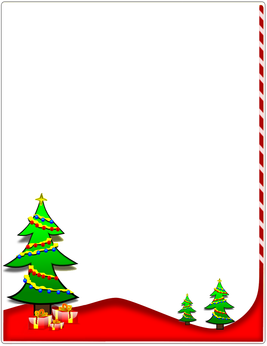happy holidays page blank