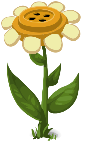 flower button 1