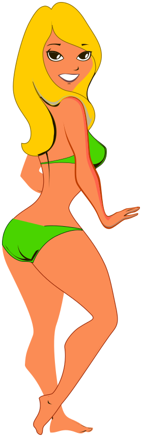 clipart girl in bikini - photo #27